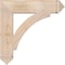 Ekena Millwork Thorton Arts & Crafts Smooth Bracket, Douglas Fir, 5 1/2"W x 28"D x 28"H BKT06X28X28THR03SDF - alternate 4